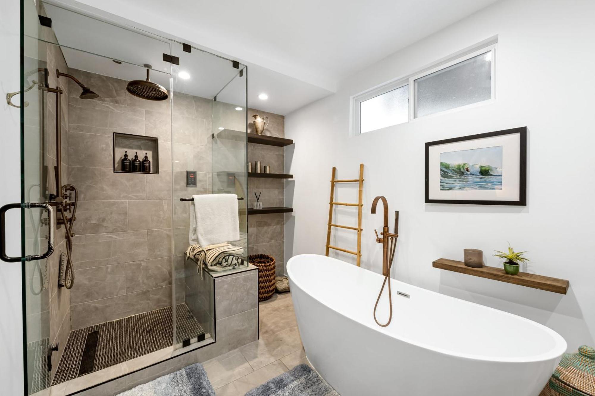 Chic La Hideaway W Soaking Tub Firepit Lounge Tranquil Backyard Hébergement de vacances Los Angeles